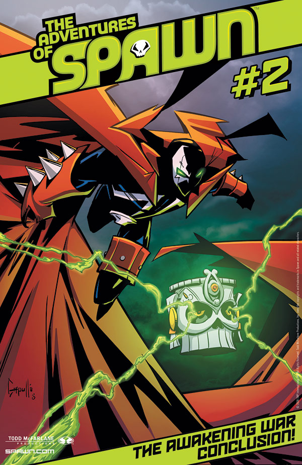 [ENGLISH] Image tells us: THE ADVENTURES OF SPAWN, the high adventure re-imagining of Todd McFarlane’s seminal creation, returns this November in a full color one-shot...