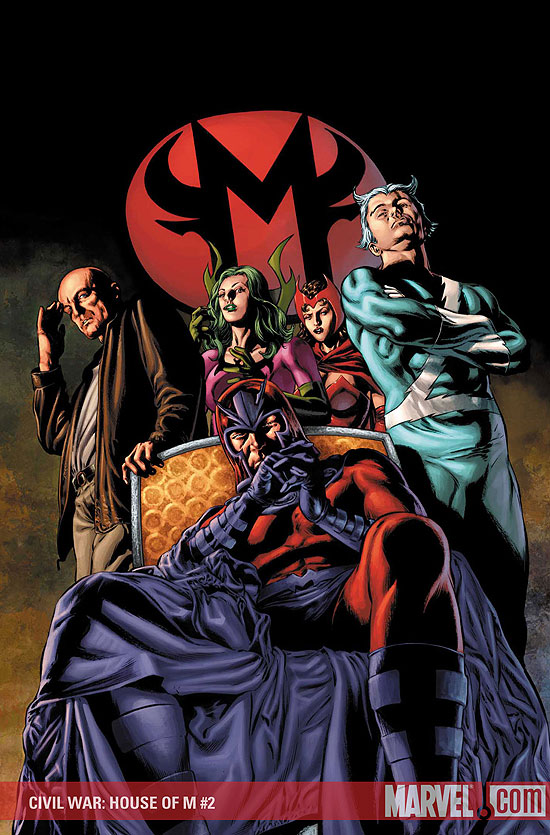 Preview Civil War House of M 2 Comic Box