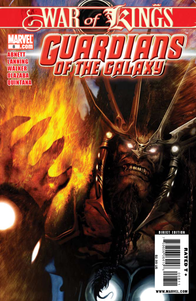 [ENGLISH] Marvel tells us: THE STORY: WAR OF KINGS lead-in! All hail Blastaar, King of the Negative Zone! As Rocket Raccoon attempts to pull a...