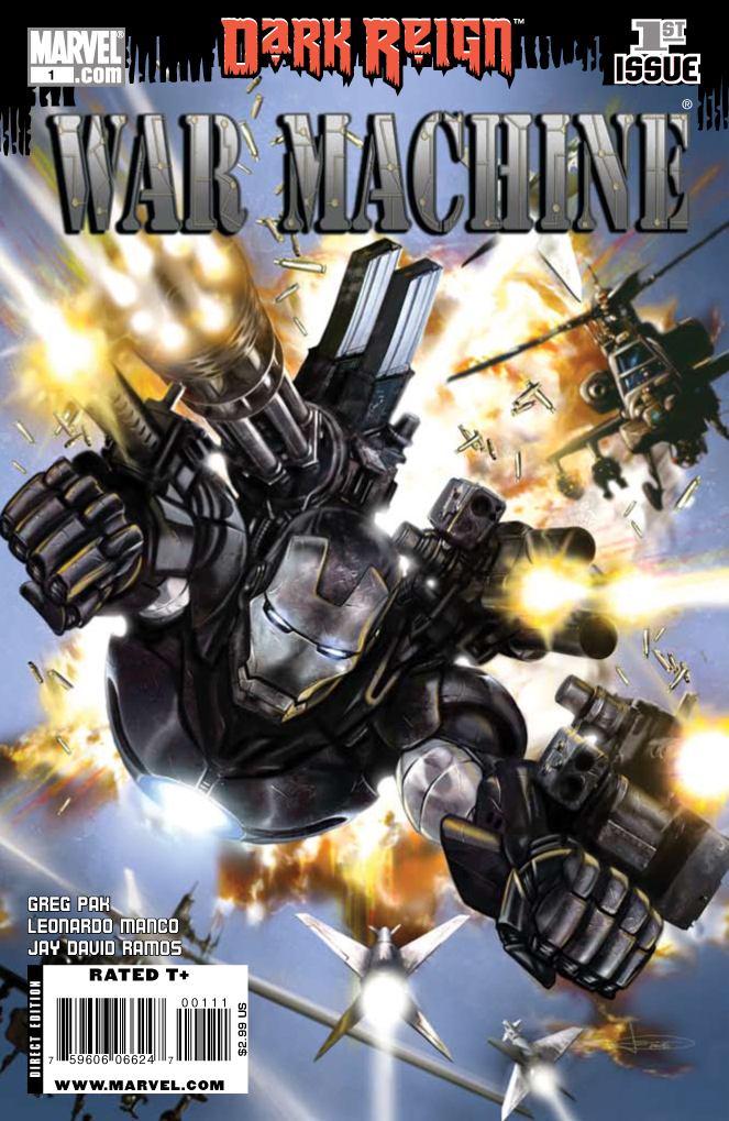 [ENGLISH] Marvel tells us: THE STORY: From the pages of IRON MAN and AVENGERS: THE INITIATIVE, War Machine blasts into his own ongoing solo series!...