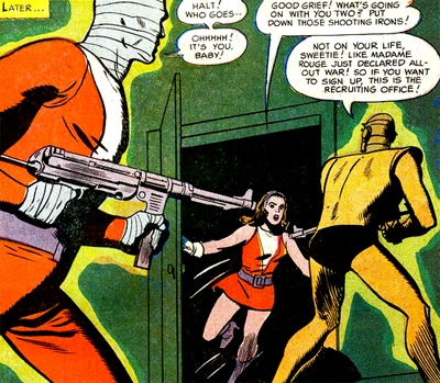 La Doom Patrol avec... des armes à feu. Aucune super-équipe n'aurait fait de même à l'époque.
