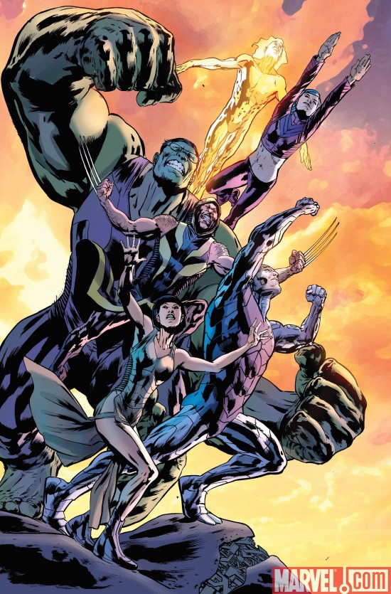 [ENGLISH] Marvel tells us: Exploding from the pages of Mark Millar & Bryan Hitch’s Fantastic Four comes an electrifyingly, thrilling new super-team in the Marvel...