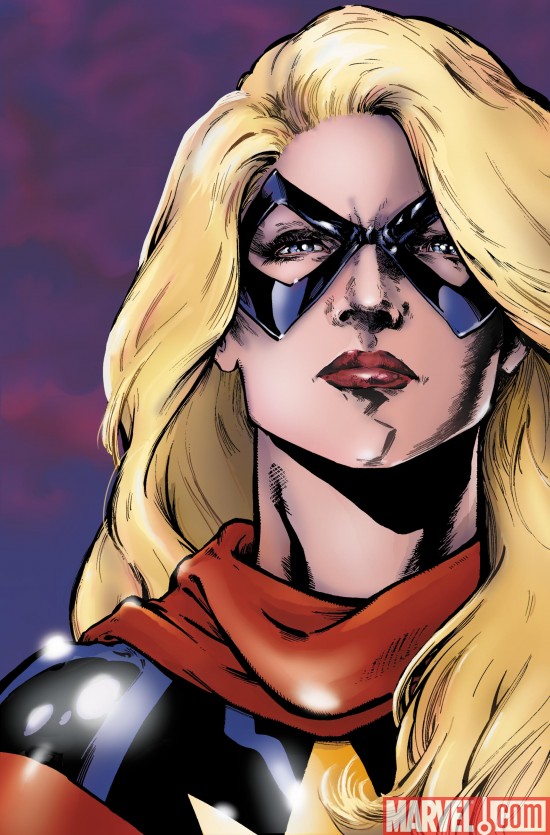 [ENGLISH] Marvel tells us: With Carol Danvers no longer Ms. Marvel, who will take up the mantle? Answer: show The Dark Avenger formerly known as...