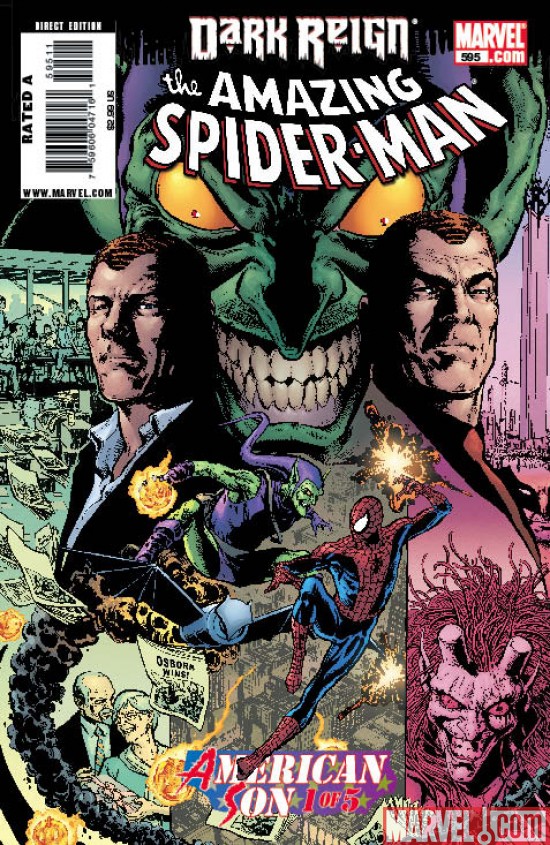 Spider-Man Gets Caught In the Dark Reign Today!