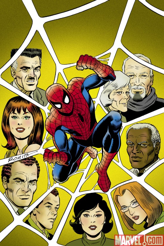 Amazing Spider-Man #600 Cover By John Romita Sr