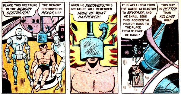 La mémoire dans la peau ? Ou plutôt la première amnésie programmée de Namor...
