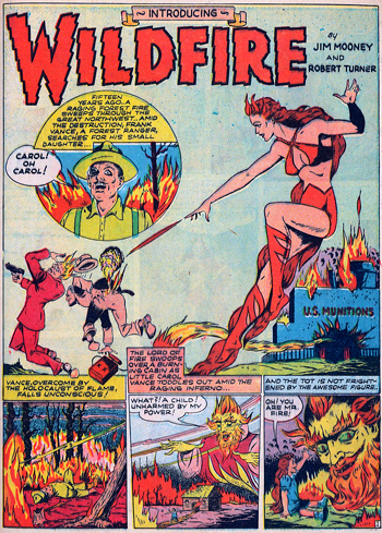 Wildfire, une Torche humaine au féminin...