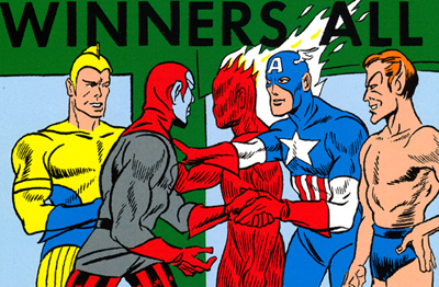 Quelques semaines après sa création, le Whizzer rejoint les rangs des All-Winners...