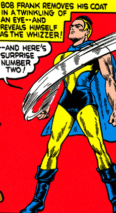 Whizzer fait une surprise à Granno...
