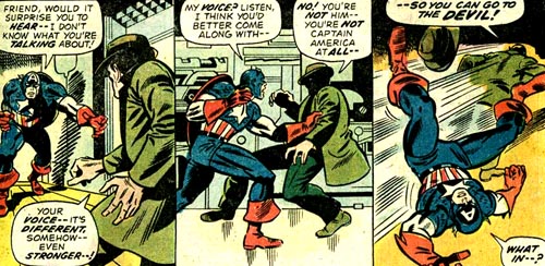 Dans Giant-Size Avengers #1, Steve Rogers et le Whizzer ne se connaissent manifestement pas, invalidant une partie de leur passé commun.