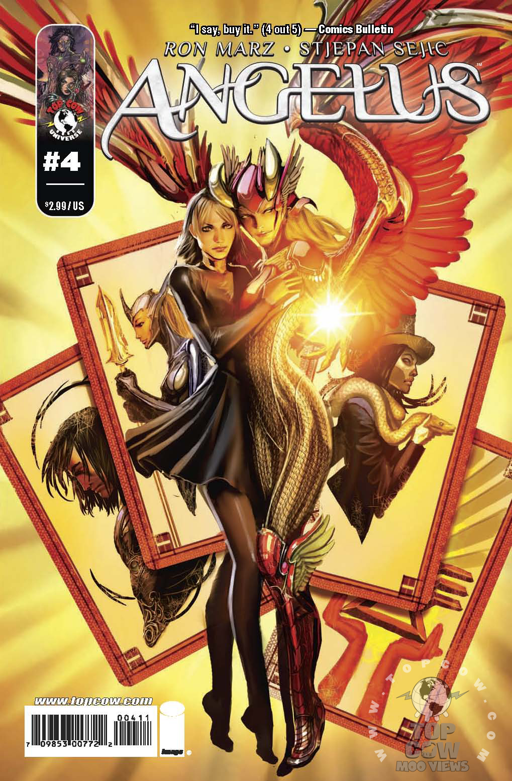 [ENGLISH] Top Cow tells us: An ARTIFACTS lead-in series! Casting The Darkness behind her, Dani moves further into the Light to accept her new role...