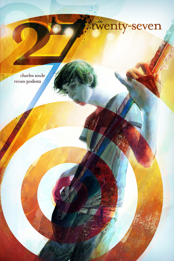 [ENGLISH] Image Comics says: A rockstar tries to survive his talent in 27, a new miniseries from Image Comics – Hendrix, Cobain, Joplin, Morrison. All...