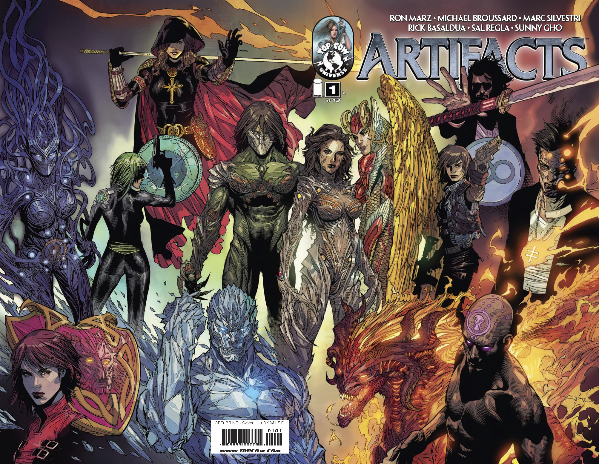 [ENGLISH] Top Cow tells us: LOS ANGELES, Calif., August 31, 2010 – Top Cow Productions, Inc. is proud to announce that the first issue from...