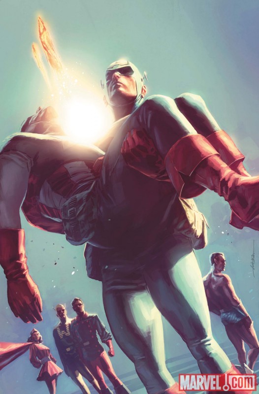 [ENGLISH] Marvel tells us: Marvel is pleased to present your first look at Captain America: Patriot #2, from Karl Kesel and Mitch Breitweiser! Jeff Mace...