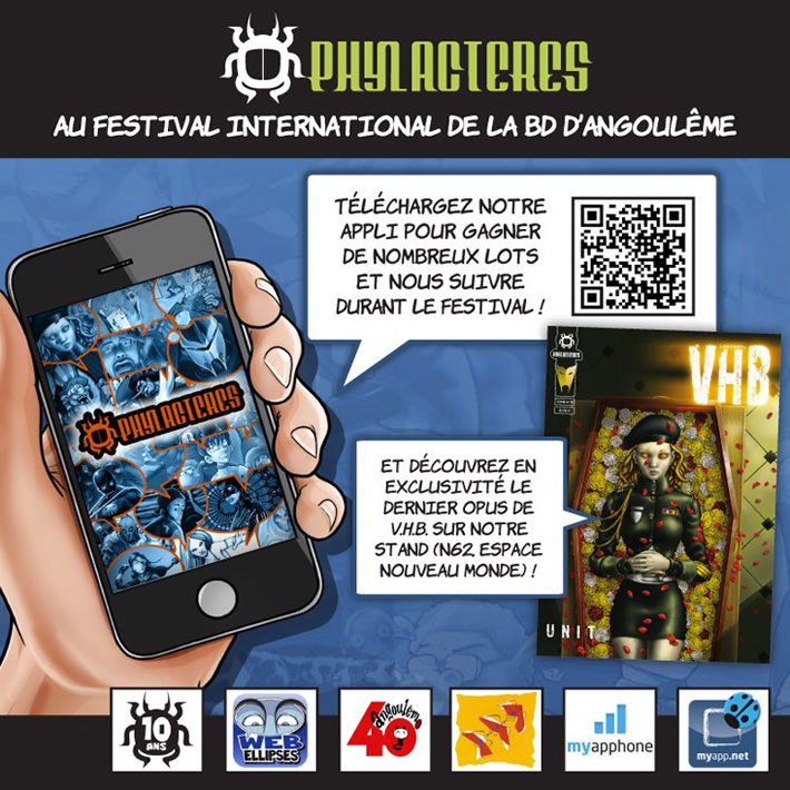 L'Association Phylactères au FIBD d'Angoulême