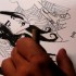 [FRENCH/ENGLISH] Voici un petit souvenir du passage de Gabriel Bá (Daytripper, Umbrella Academy) sur le stand Urban lors du récent Festival International de la BD...