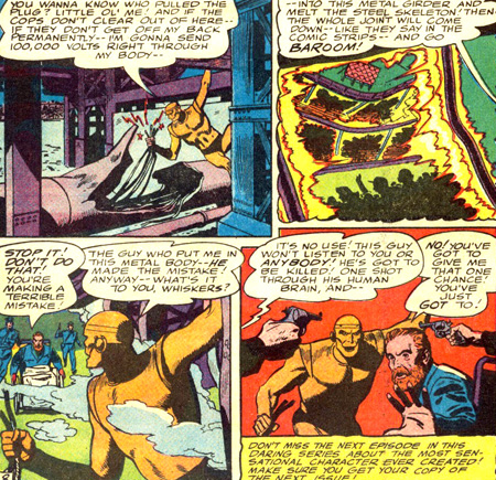 Robotman, vraie menace...